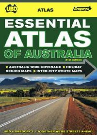 UBD/Gregorys Essential Atlas of Australia by Various