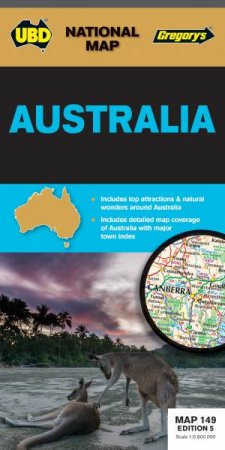 UBD/Gregorys Australia Map 149 - 5th Ed by Various