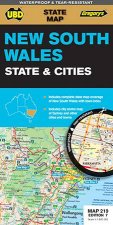 UBDGregorys New South Wales State and Cities Map 219 7th Ed