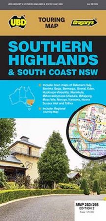 UBD/Gregory's Southern Highlands & South Coast Map 283/298(2nd Ed.) by Various