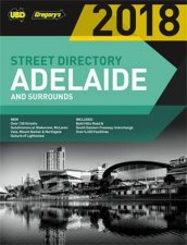 UBDGregorys Adelaide Street Directory 2018 56th ed