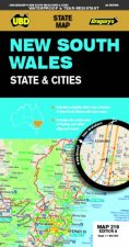 UBD Gregorys New South Wales State  Cities Map 219 8th ed Waterproof