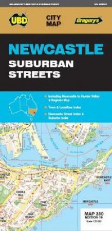 Newcastle Suburban Streets Map 280 - 19th Ed. by Various