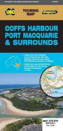 Coffs Harbour Port Macquarie & Surrounds Map 278/294 3rd ed by Various