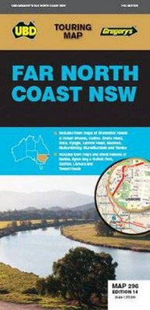 Far North Coast NSW Map 296 (14th Ed) by Various