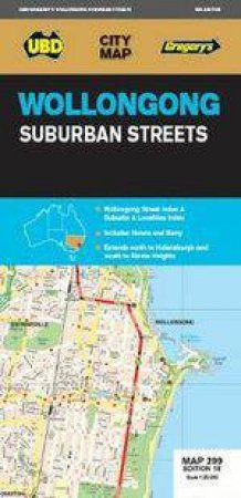 Wollongong Suburban Streets Map 299 18th Ed by Various