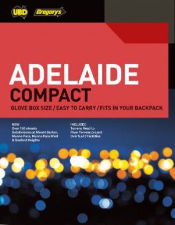 Adelaide Compact Street Directory 2020 11th Ed by Various