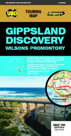 Gippsland Discovery Map 386 8th Ed by Various