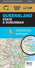 Queensland State  Suburban Map 470 28th Ed