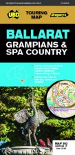 Ballarat Grampians  Spa Country Map 382 17th Ed