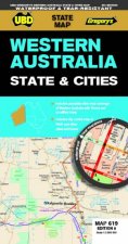 Western Australia State  Cities Map 619 8th Ed Waterproof