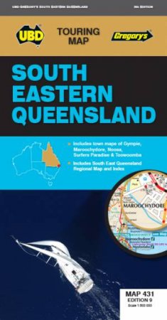 South East Queensland Map 431 9th Ed by Various