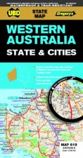 Western Australia State  Cities Map 619 9th Ed Waterproof