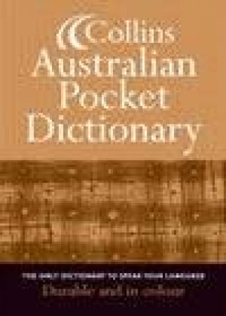 Collins Australian Pocket Dictionary by Various