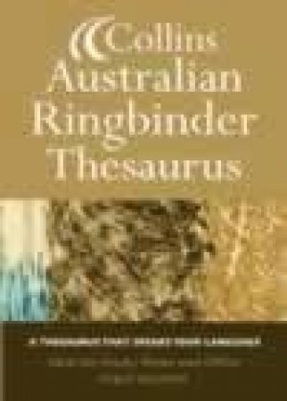 Collins Australian Ringbinder Thesaurus - 1 ed by Various