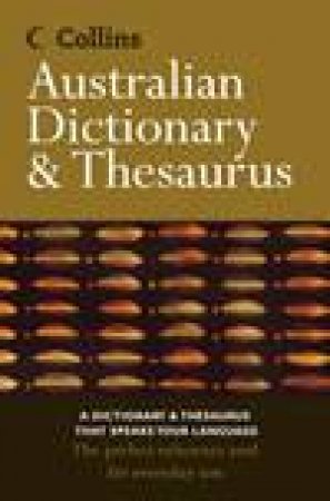 Collins Australian Dictionary & Thesaurus by Unknown