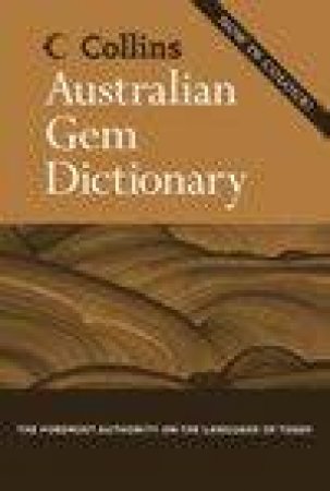 Collins Gem Australian Dictionary by Unknown