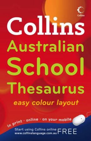 Collins Australian School Thesaurus by Various