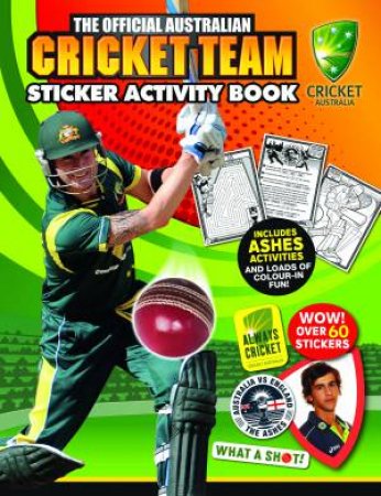 Cricket Australia Sticker And Colouring-In Book by Various 