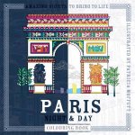 Paris Night And Day Colouring Book