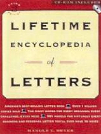 Lifetime Encyclopedia Of Letters by Harold E Meyer