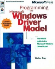 Programming The Microsoft Windows Driver Model