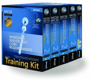 MCSE Self-Paced Training Kit (Exams 70-290, 70-291, 70-293, 70-294) by Content Masters Ltd Et Al