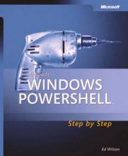 Microsoft Windows PowerShell StepByStep  Book  CD