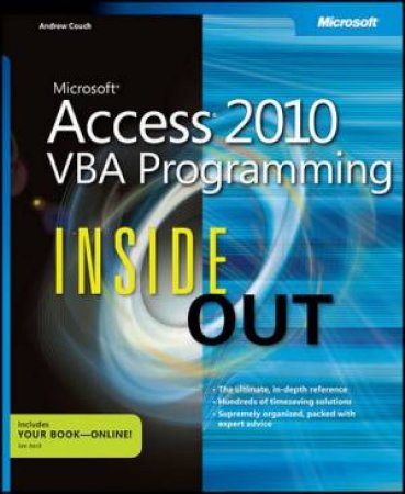 Microsoft Access 2010 VBA Programming Inside Out by Andrew Couch