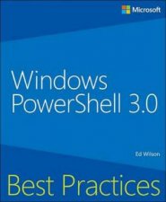 Windows PowerShell 30 Best Practices