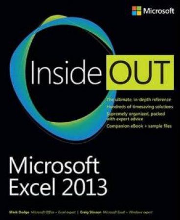 Microsoft Excel 2013 Inside Out by Mark Dodge