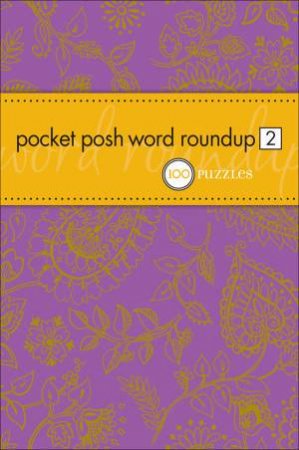 Pocket Posh Word Roundup 2 by The Puzzle Society