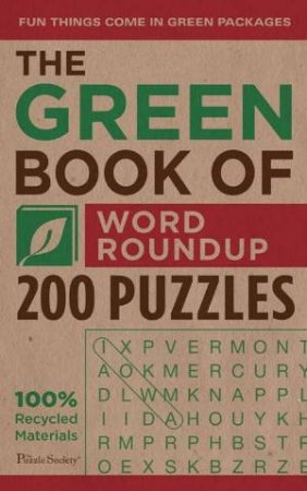 Green Book of Word Roundup by The Puzzle Society