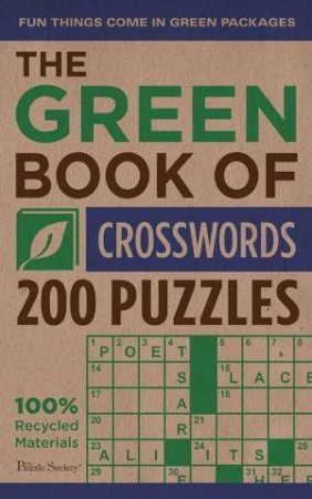 Green Book of Crosswords by The Puzzle Society