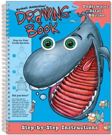 Underwater Safari Drawing Book by Jeff Cole