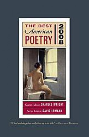 The Best American Poetry 2008 by David Lehman