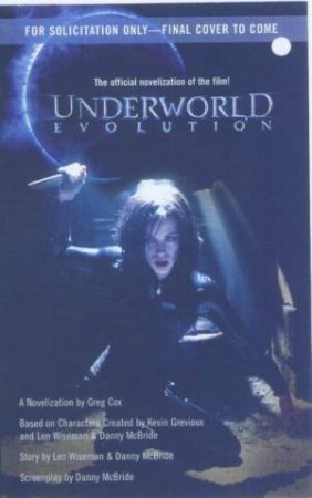 Underworld: Evolution by Greg Cox