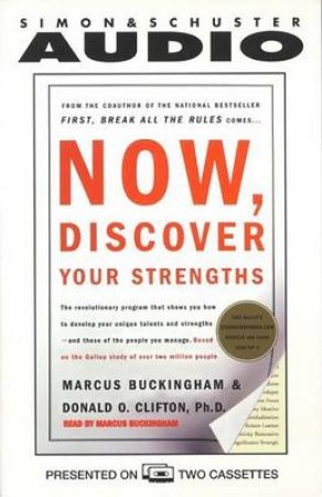 Now Discover Your Strengths - Cassette by Marcus Buckingham & Donald Clifton