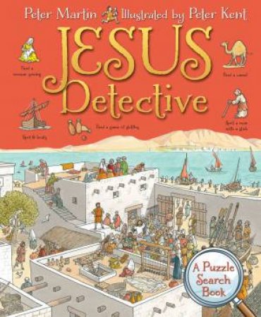 Jesus Detective: A Puzzle Search Book by Peter Martin