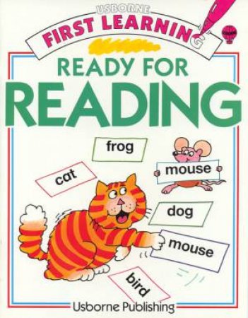 Usborne First Learning: Ready For Reading by Jenny Tyler & Robyn Gee