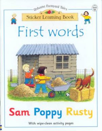 Farmyard Tales Sticker Learning Book: First Words by Lisa Miles