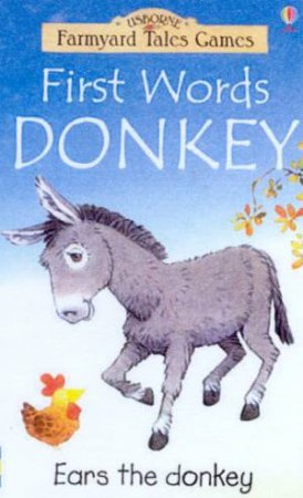 Usborne Farmyard Tales: First Words Card Game: Donkey by Various