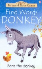 Usborne Farmyard Tales First Words Card Game Donkey