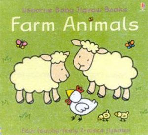 Usborne Baby Touchy-Feely Jigsaw Books: Farm Animals by Various