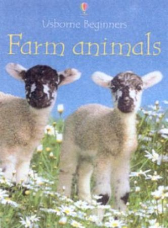 Usborne Beginners: Farm Animals by Various