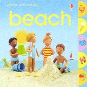 Usborne Look And Say: Beach by Jo Litchfield