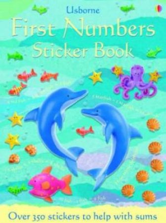 First Numbers Sticker Book by Felicity Brooks & Jo Litchfield