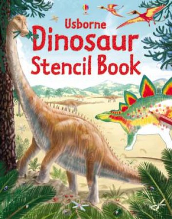 Usborne: Dinosaur Stencil Book by Various