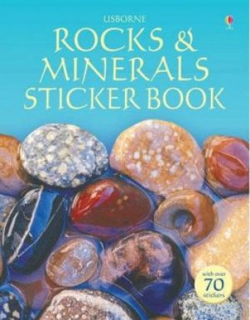 Rocks And Minerals Sticker Book by Lisa Miles