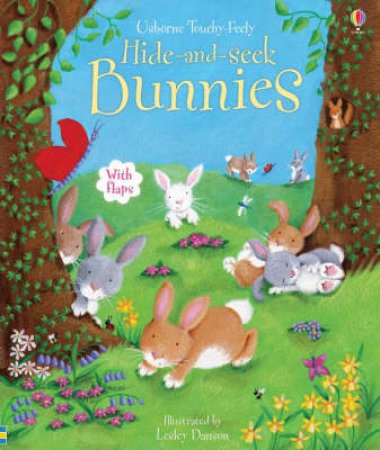 Usborne Touchy-Feely: Hide And Seek Bunnies by Lesley Danson